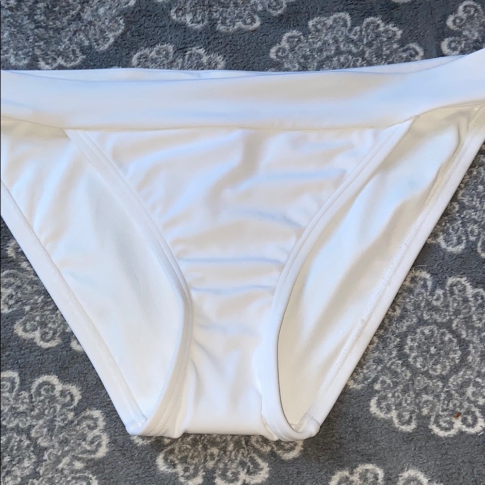 Victoria’s Secret white bikini bottom